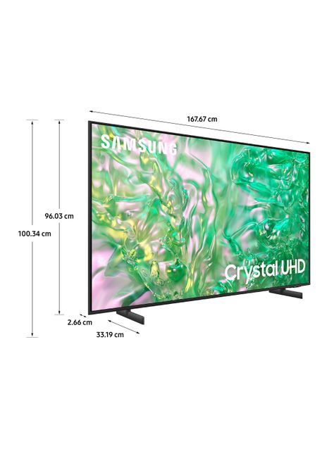 LED 75" DU8000 4K Crystal UHD Smart TV 2024-1