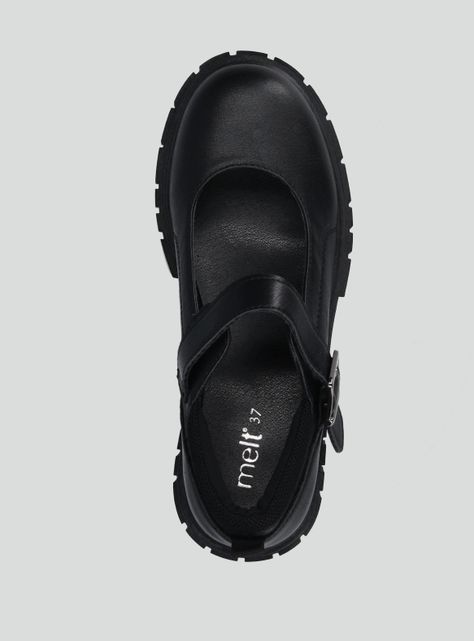 Zapato Escolar Hebilla Plataforma Niña-2
