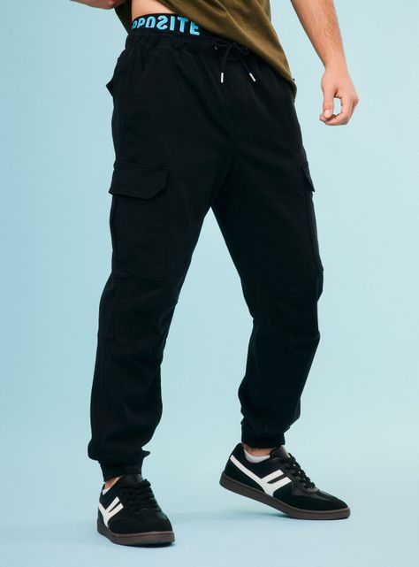Pantalón Cargo Jogger-0