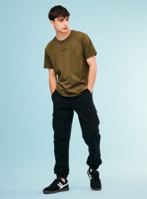 Pantalón Cargo Jogger-4