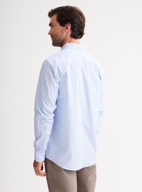 Camisa Manga Larga Líneas-1