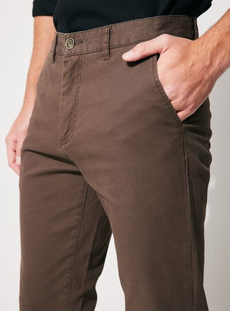 Pantalon Chino Slim con Spandex Colores Moda-2