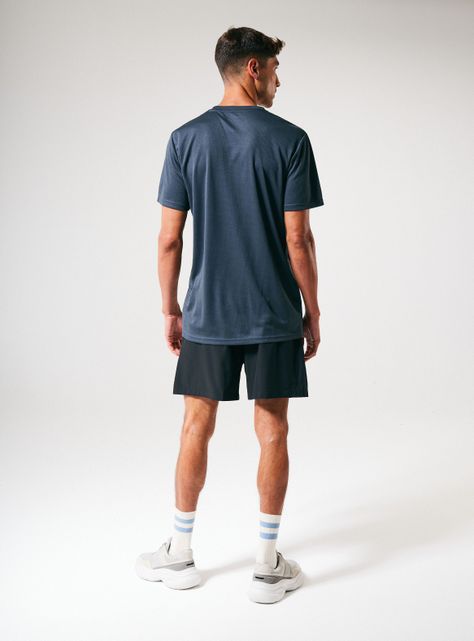 Short 2 en 1 Calza Interna Tiro Medio-5