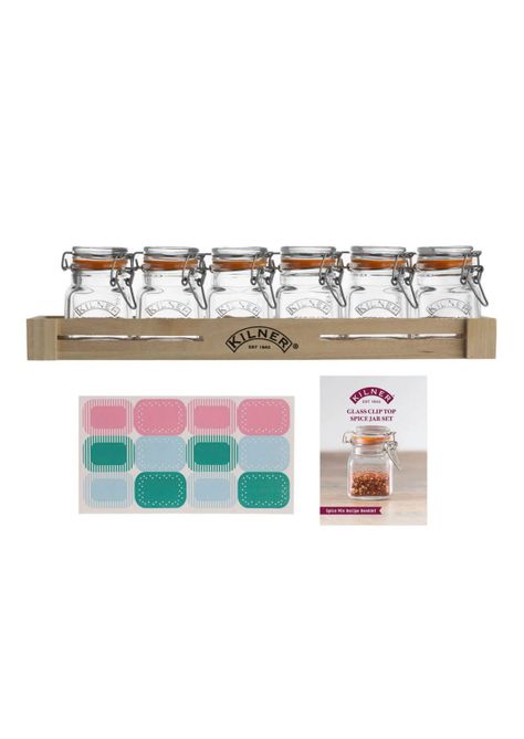 Set Kilner 6 Frascos Especias 70 ml-2