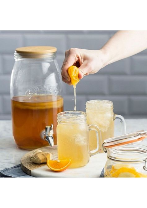 Set Kombucha Kilner-1
