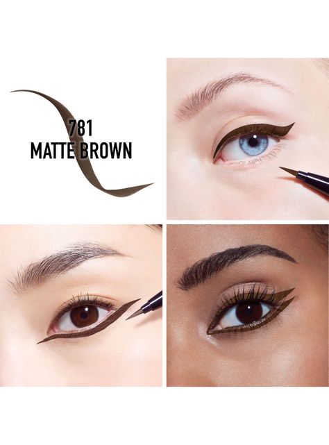 Delineador de Ojos Diorshow On Stage Liner 781 Matte Brown 0.55 ml-3