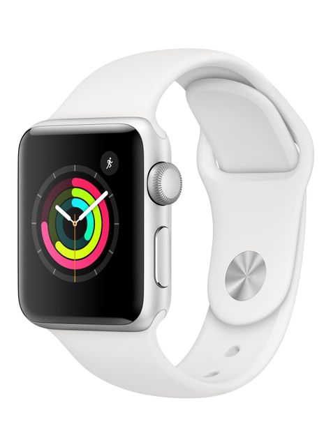 Apple Watch Series 3 GPS 38 mm Caja de Aluminio color Plata-0