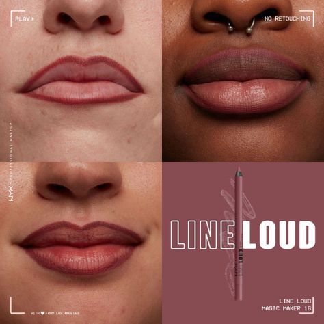 Delineador de Labios Line Loud Lip Liner Magic Maker-3