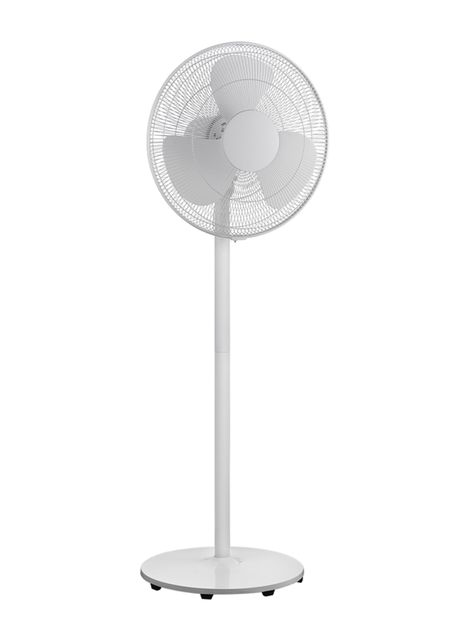 Ventilador de Pie Altura Ajustable Blanco MF-P16MWT-2IN1-1
