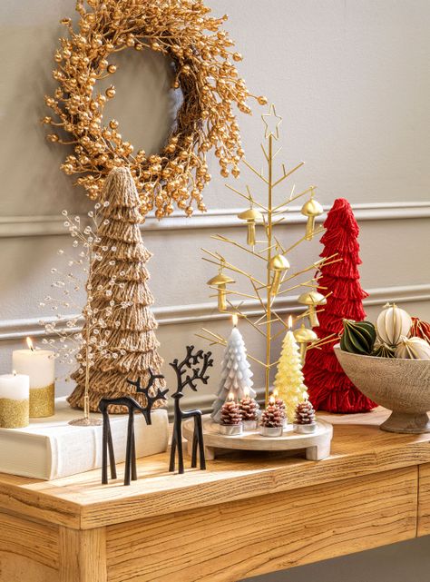 Set 6 Adornos Navidad Madera Forest-4