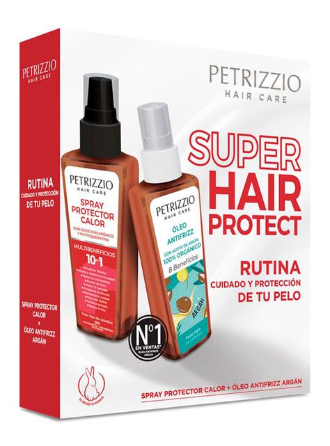 Set Spray Protector de Calor + Óleo Antifrizz Argán-1
