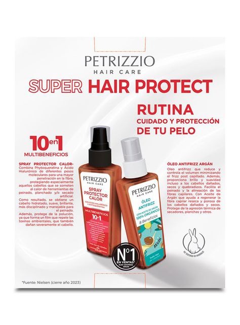 Set Spray Protector de Calor + Óleo Antifrizz Argán-2