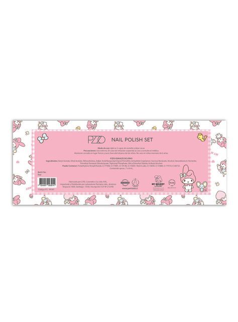 Set de Esmaltes My Melody Nail Polish-1