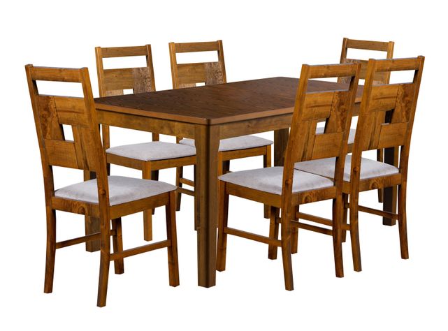 Juego de Comedor Extensible Budapest + 6 Sillas-1
