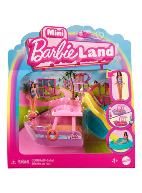 Mini BarbieLand Vehículo para Muñecas Sorpresa-4