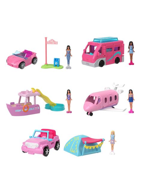 Mini BarbieLand Vehículo para Muñecas Sorpresa-0