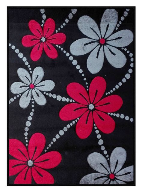 Alfombra Frize Carved 150 x 200 cm Valencia Flores-0
