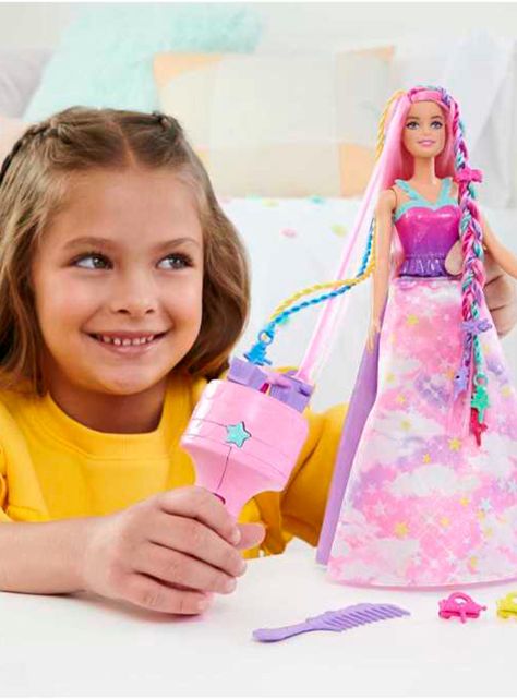 Muñeca Fantasía Trenzas Mágicas-5