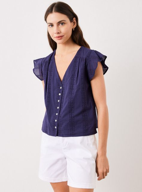 Blusa Botones y Broderie-0