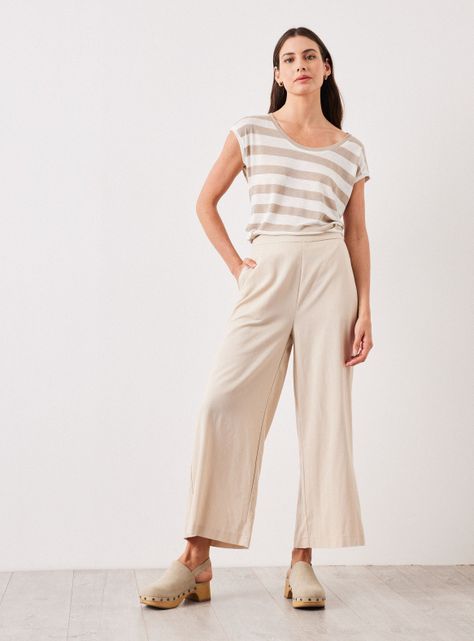 Pantalón de Lino Wide Leg-5
