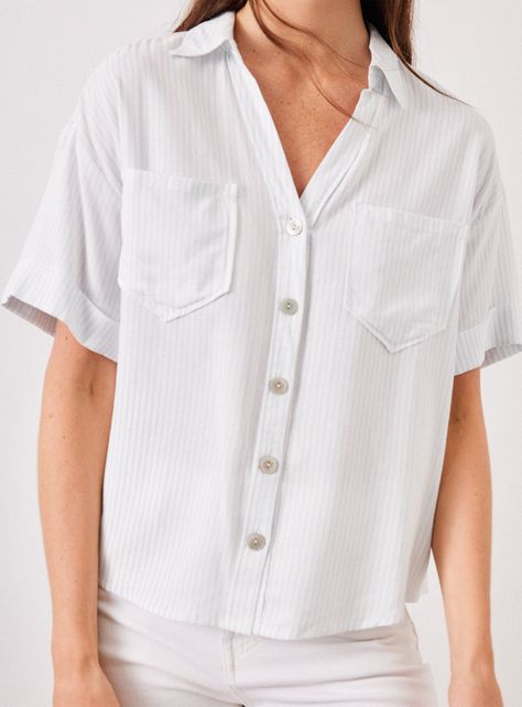 Blusa de Lino Rayada-3