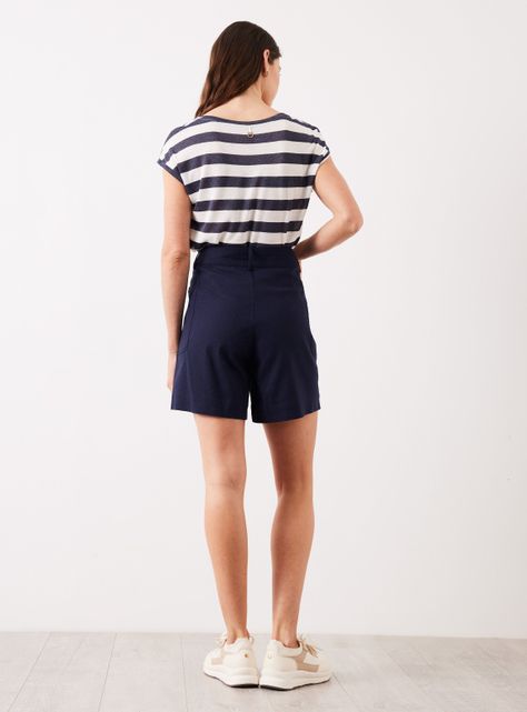 Short de Lino con Bolsillos-5