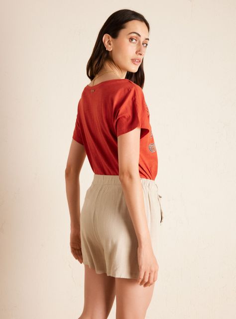 Short con Amarra y Aplicación de Tachas-1