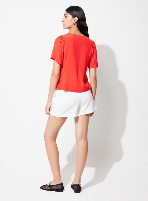 Blusa Doble Capa Asimétrica-5