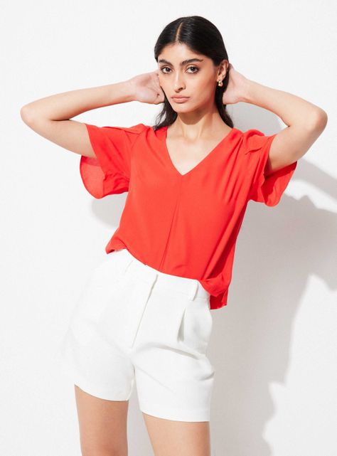 Blusa Doble Capa Asimétrica-0