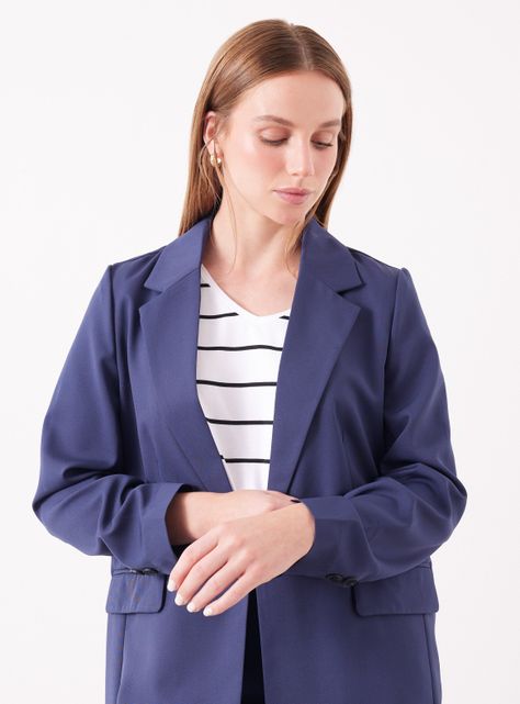 Blazer con Bolsillos-2