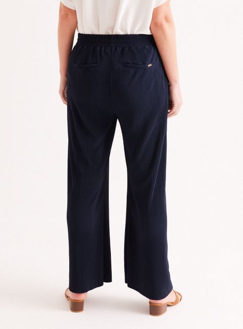 Pantalón Plisado Estampado-1