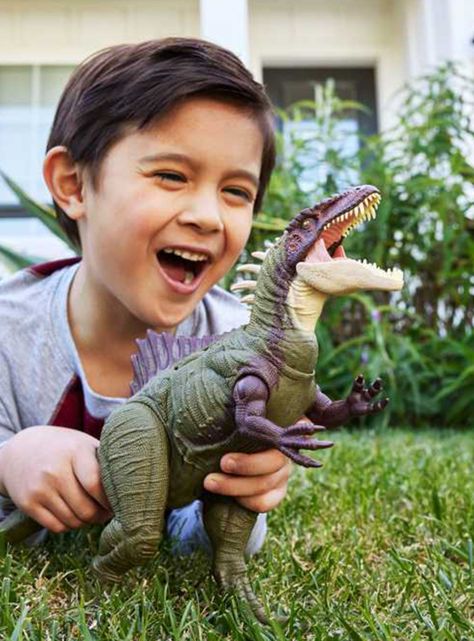 Dinosaurio de Juguete Rugido de Batalla Becklespinax-5