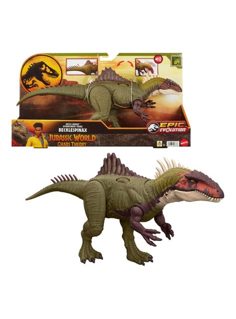 Dinosaurio de Juguete Rugido de Batalla Becklespinax-4