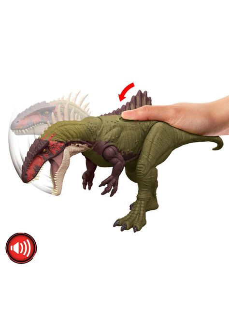 Dinosaurio de Juguete Rugido de Batalla Becklespinax-3
