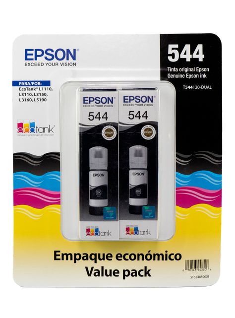 Pack 2 Botellas Tintas Negro 544120-2P-0