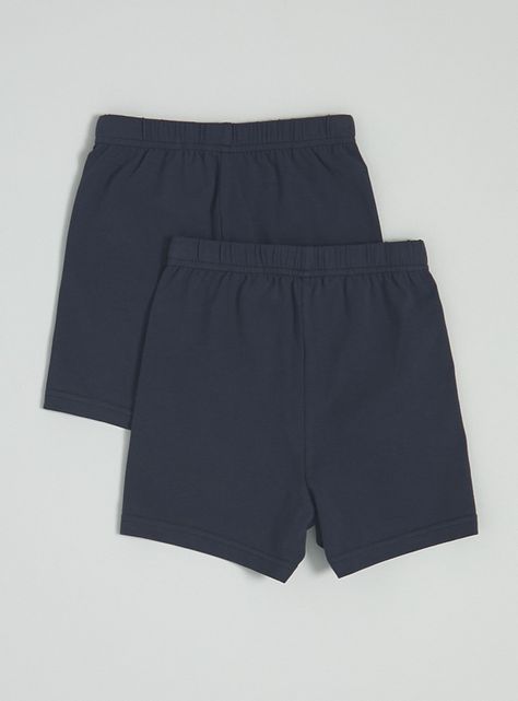 Calza Corta Bipack Azul Marino Tallas 6-8-10-1