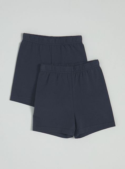 Calza Corta Bipack Azul Marino Tallas 6-8-10-0