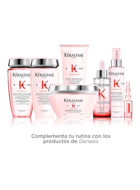 Shampoo XL Anti-Caída Bain Nutri-Fortifiant Genesis 500 ml-5