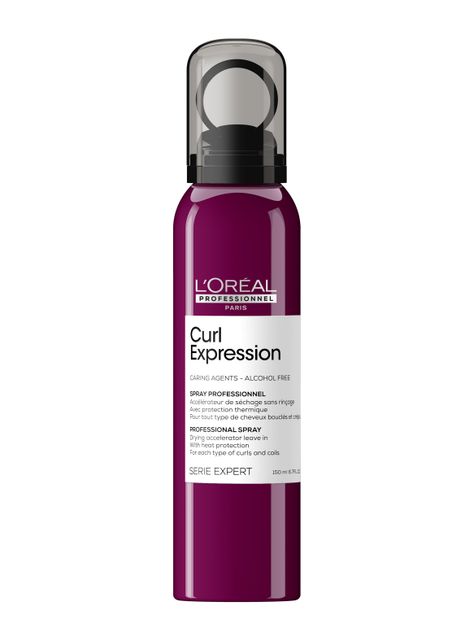 Spray Acelerador del Secado Cabello Rizado y Ondas Curl Expression 150 ml-0