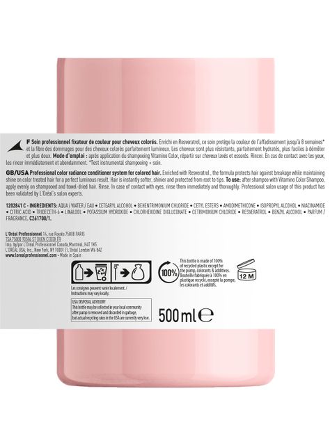 Acondicionador Cuidado del Color Vitamino Color 500 ml-2
