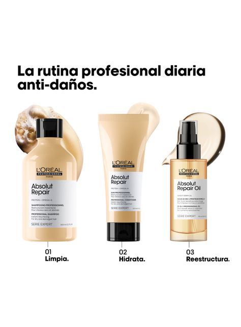 Acondicionador Reparación Profunda Cabello Dañado Absolut Repair 500 ml-4