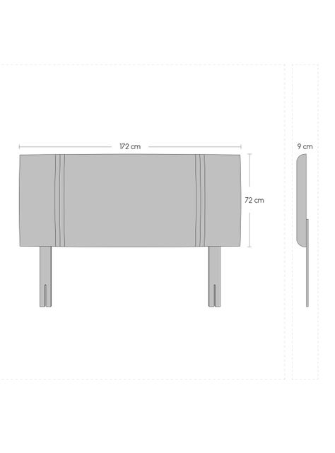 Cama Europea Everest Copper Black 2 Plazas Base Dividida Respaldo Dublín Arena-1