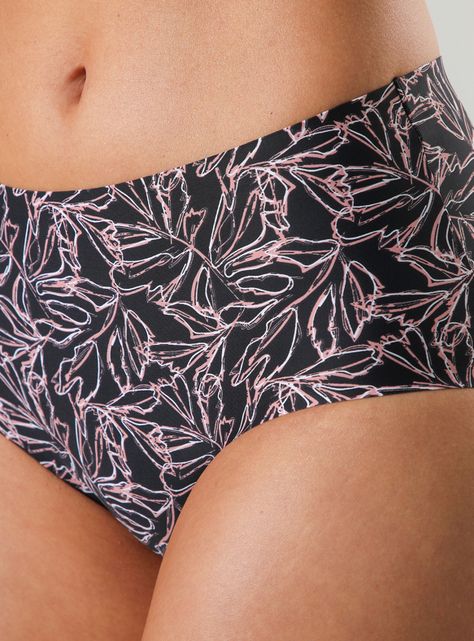 Pack 3 Calzón Maxi Micro Print Shape Bonded-3