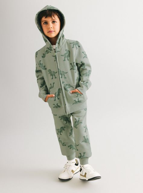 Pantalón de Buzo Fleece Estampado-0