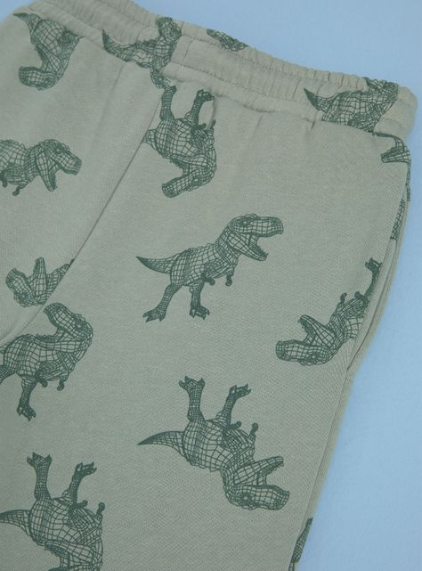 Pantalón de Buzo Fleece Estampado-4