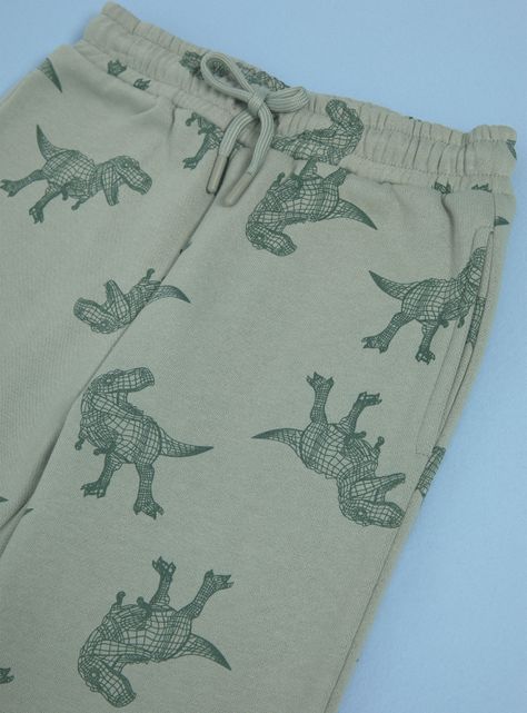 Pantalón de Buzo Fleece Estampado-3