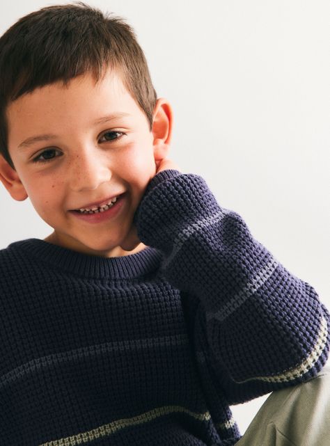 Sweater Textura Rayas-1
