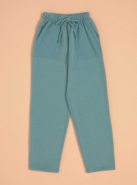 Pantalón Fleece Bolsillo Parche-2