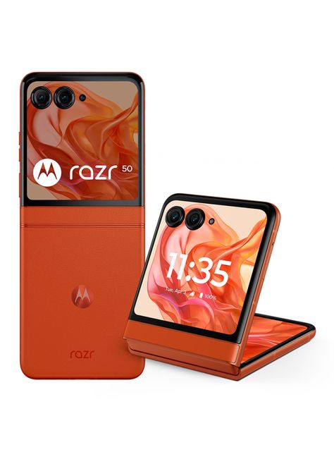 Smartphone Moto Rarz 50 512GB 6.9" Naranjo Liberado-3