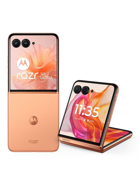 Smartphone Razr 50 Ultra 512GB 6.9" Peach Fuzz Liberado-0